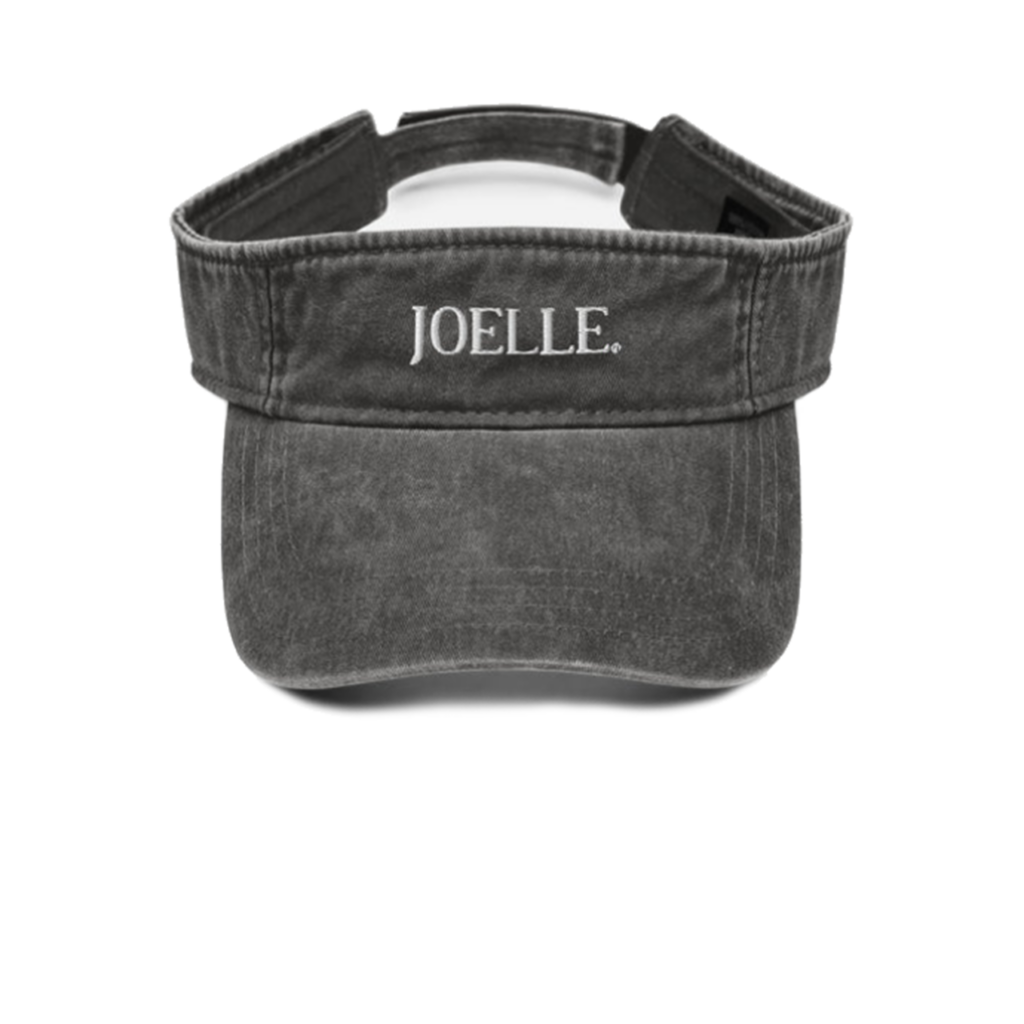 Joelle denim visor